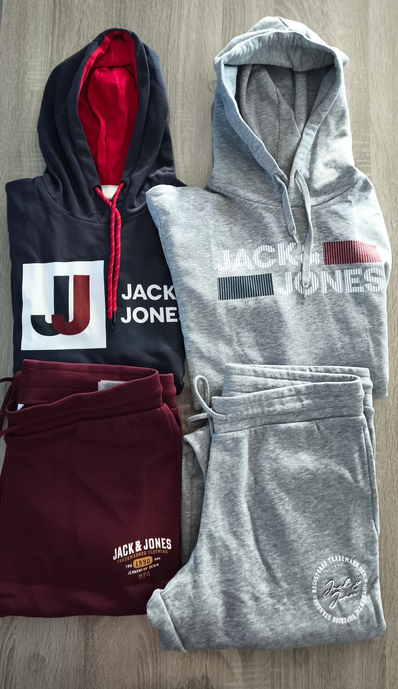 Lot de vêtements de sport / décontractés pour homme de la marque Jack & Jones.